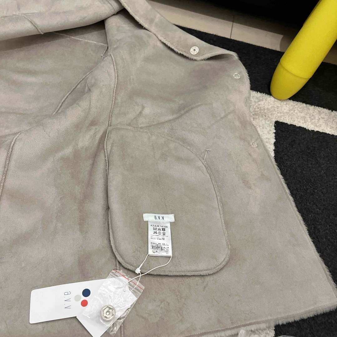 フェイクファームートンブルゾン レディースのジャケット/アウター(ムートンコート)の商品写真