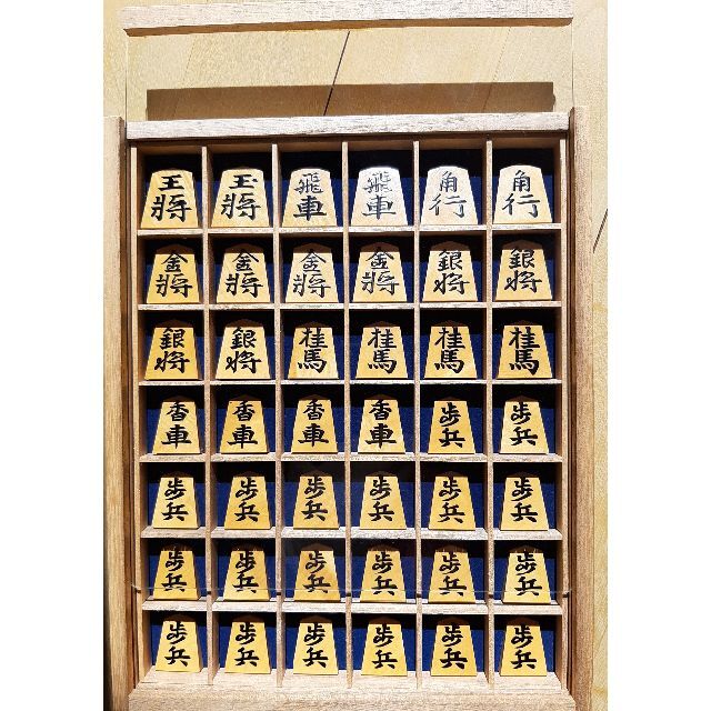 100%本物保証! 将棋駒 光匠作 錦旗書 薩摩黄楊根杢 盛上駒 ガラス窓