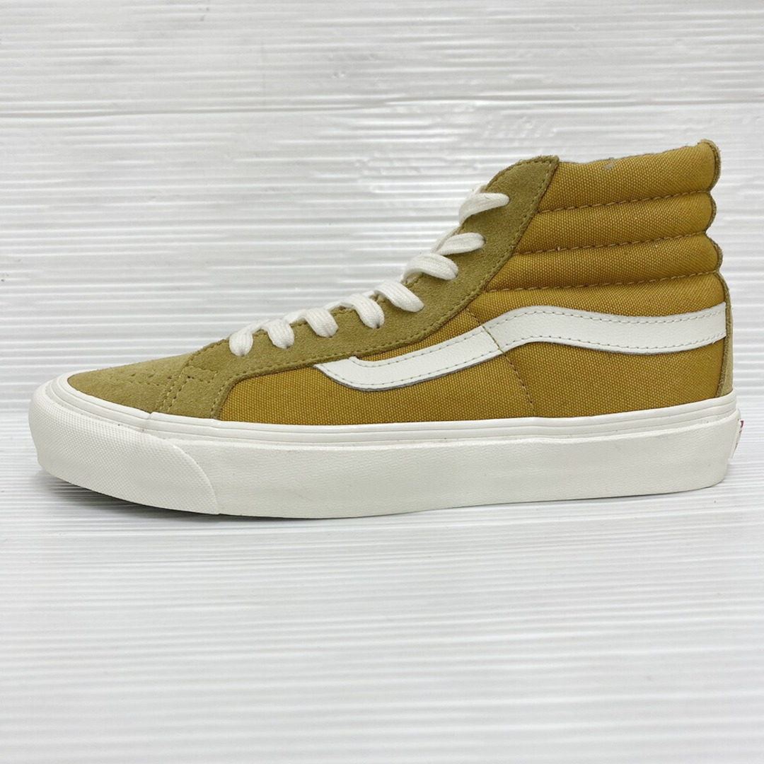 VANS VAULT(バンズボルト)のバンズ ボルト オリジナルス スケートハイ VANS VAULT OG SK8-Hi LX キャンバス×スエード スニーカー サイズ：US 9 ブラウン系 サンプル品 新品VN0A36C7N8X S9 メンズの靴/シューズ(スニーカー)の商品写真