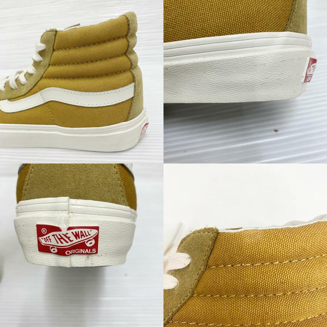 新品 バンズ ボルト 日本未発売 SK8-hi ボールドチェック 28.0cm