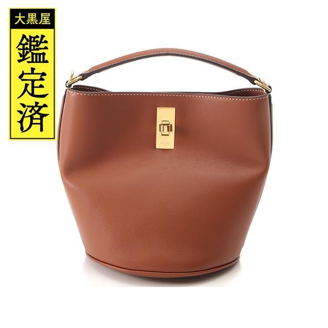 celine - CELINE　セリーヌ　ティーン　バケット16 タン　カーフ【430】