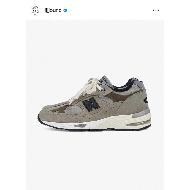 JJJJound New Balance M 991 Beige 26.5 メンズの靴/シューズ(スニーカー)の商品写真