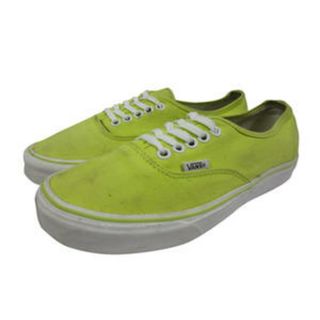 ユーエスヴァンズ(US VANS)の【中古】 VANS AUTHENTIC/バンズ オーセンティック スニーカー SULPHER SPRING【US 6.5】【Women's US 8】【スケートシューズ】(スニーカー)