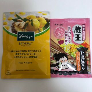 クナイプ(Kneipp)のC クナイプ バスソルト &白元アース いい湯旅立ち  入浴剤  2個  (入浴剤/バスソルト)