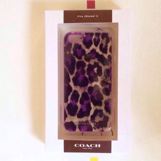 コーチ(COACH)の値下げCOACHのiPhone5ケース♡(モバイルケース/カバー)