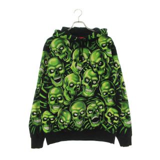 シュプリーム 18SS Skull Pile Hooded Sweatshirt スカル総柄パーカー