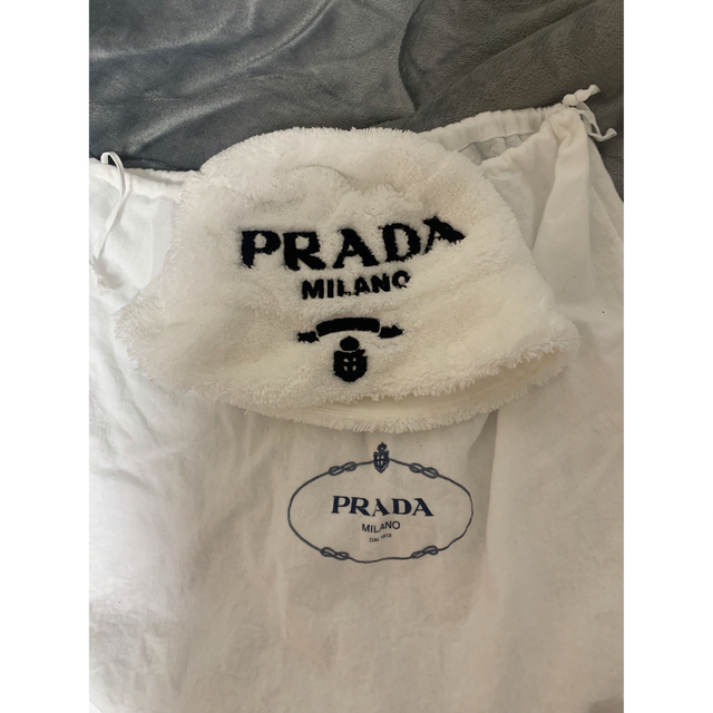 PRADA - 新品未使用　PRADA テリークロスバケットハット　Lサイズ　ユニセックス
