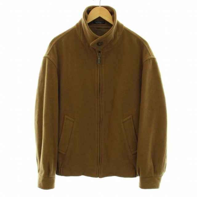 BARACUTA G-9 ハリントンジャケット ウール カシミヤ混 M 茶 - ブルゾン
