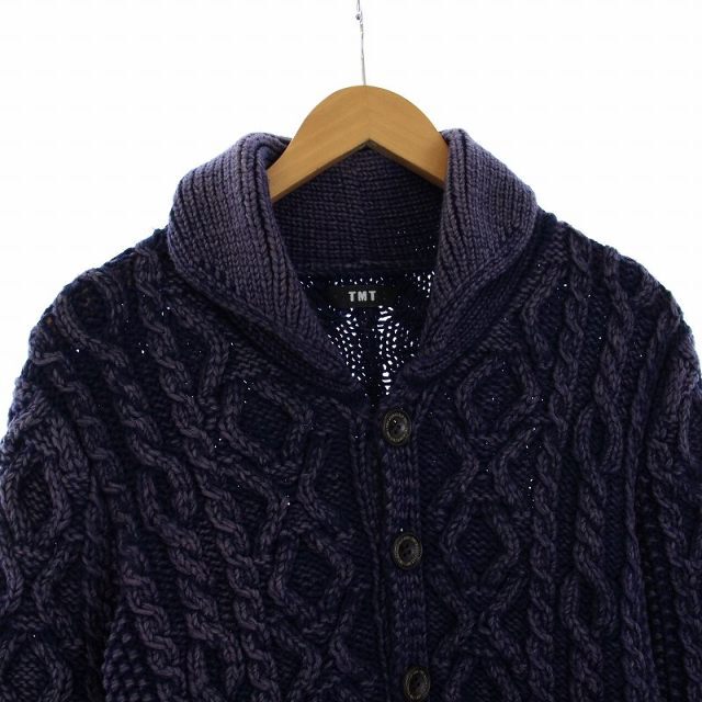 TMT - TMT WASHED CABLE SHAWL CARDIGAN カーディガンの通販 by