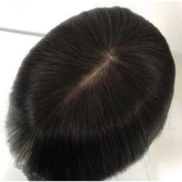 ニッサン・638 前髪なし未カット ヘアピース 百合子ウィッグ