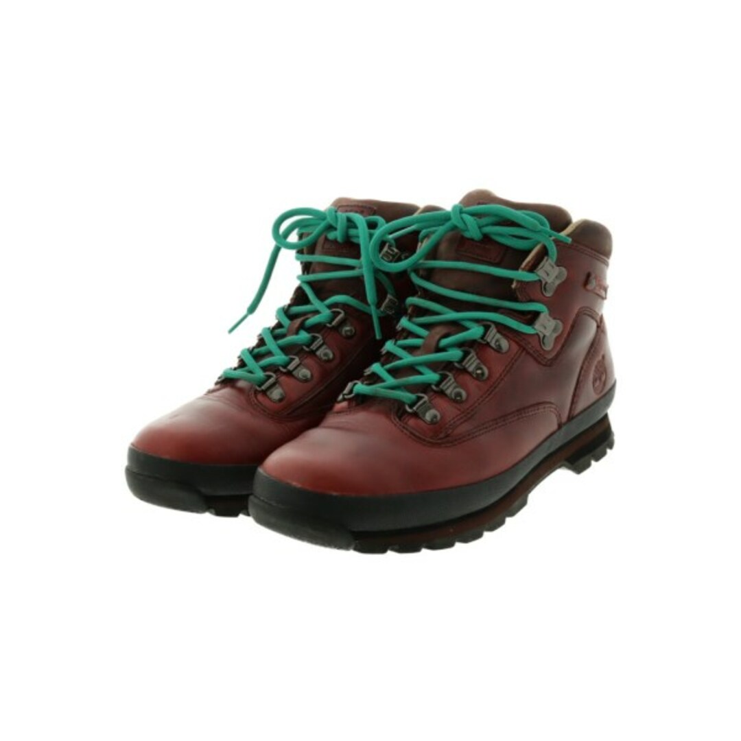 Timber Land ティンバーランド ブーツ 9.5(27.5cm位) 赤系 【古着