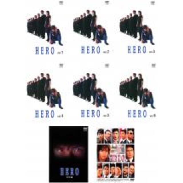 全巻セットDVD▼HERO(8枚セット)第1話〜第11話+特別編+劇場版▽レンタル落ち