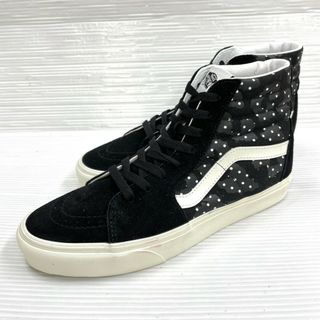 ユーエスヴァンズ(US VANS)のバンズ スケートハイ VANS UA SK8-Hi キャンバス×スエード スニーカー サイズ：US 9 ブラック×ホワイト サンプル品 新品VN0A7Q5NY28(スニーカー)