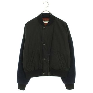 Balenciaga - vetements バック刺繍フード付きMA-1ボンバージャケット