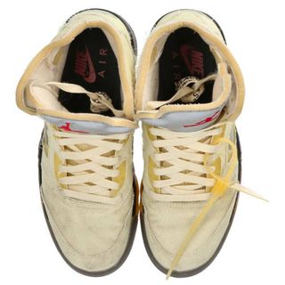 NIKE - ナイキ オフホワイト AIR JORDAN 5 SAIL DH8565-100 エア ... ナイキ オフホワイト AIR JORDAN 5 SAIL DH8565-100 エアジョーダン5セイルスニーカー メンズ 26.5cm