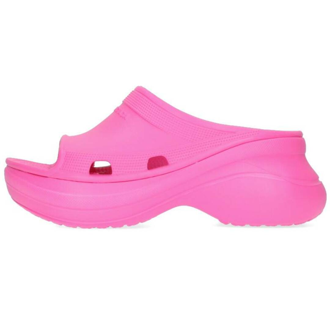 バレンシアガ ×クロックス crocs 22AW POOL CROCS SLIDE RUB 677389