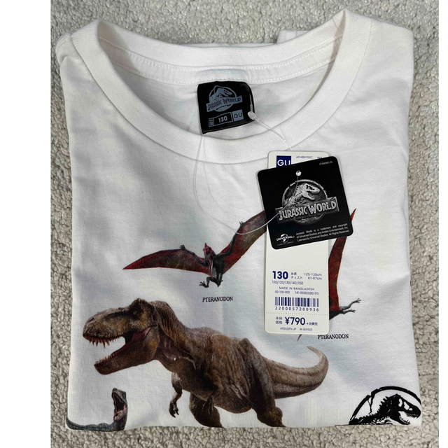 サイズ130 GU ジェラシックワールドTシャツ - トップス