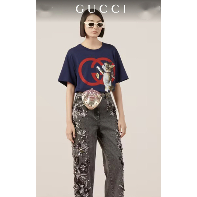 Gucci(グッチ)のGUCCI &ヒグチユウコ日本限定Tシャツ レディースのトップス(Tシャツ(半袖/袖なし))の商品写真