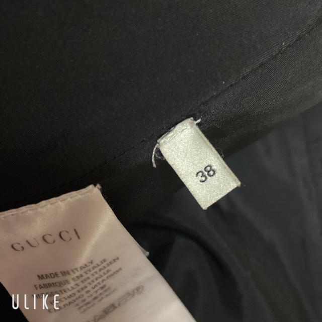 Gucci(グッチ)のGUCCI お値下げ！マーモント　黒　38  レディースのスカート(ひざ丈スカート)の商品写真