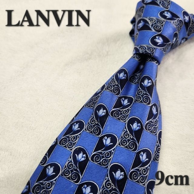 送料無料でお届けします LANVIN ネクタイ 使用頻度少なめ