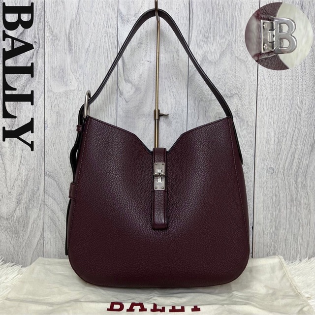 人気アイテム♡BALLY バリー Bターンロック レザー ショルダーバッグ