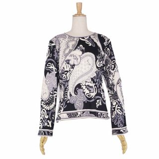 極美品 LEONARD レオナール 総柄 タートルネック シルク ロングスリーブ 楽天市場】レオナール セーターの通販