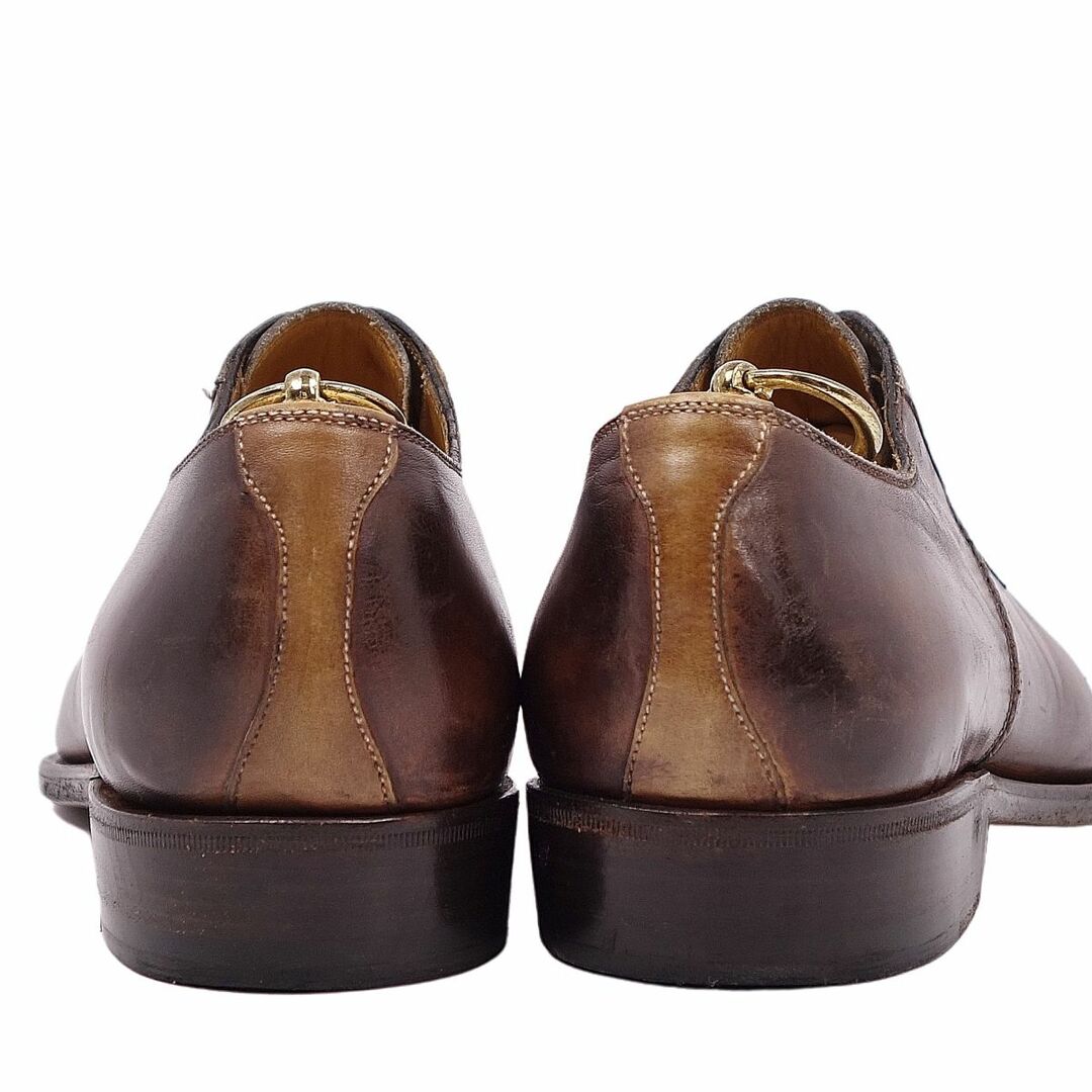 オラッツィオ バイ ナポレターノ Orazio by Napolitano シューズ オックスフォードシューズ ビジネスシューズ メンズ メダリオン 革靴 8(27cm相当) ブラウン メンズの靴/シューズ(ドレス/ビジネス)の商品写真