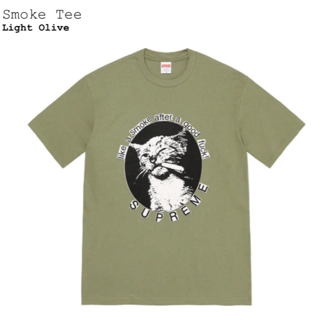 Supreme Smoke Tee Lサイズ