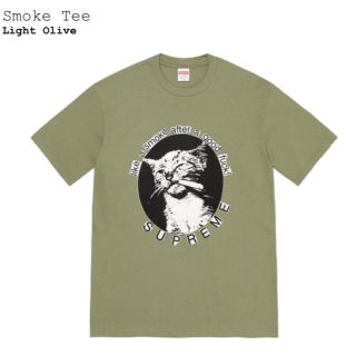 シュプリーム(Supreme)のSupreme Smoke Tee オリーブ Lサイズ 新品 正規品(Tシャツ/カットソー(半袖/袖なし))