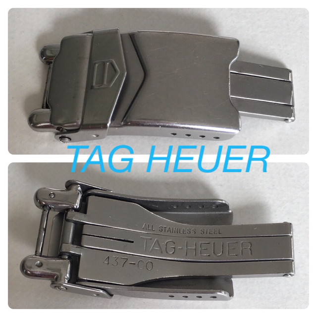 TAG Heuer(タグホイヤー)のタグホイヤー メンズウォッチ 腕時計 ベルトパーツ バックル メンズの時計(金属ベルト)の商品写真