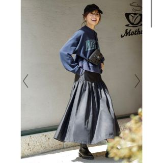 フォルメ(forme)のお値下げ【新品】mother 東原亜希 forme×金子綾 ギャザースカート(ロングスカート)