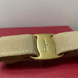 Salvatore Ferragamo - フェラガモ ヴァラ ベルト ベージュの通販 by