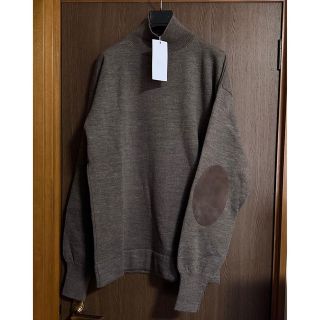 Martin Margiela 14 マルタンマルジェラ 10AW リブデザイン ニット タートルネック セーター ブラック S30GC0285 S2510743センチ袖丈