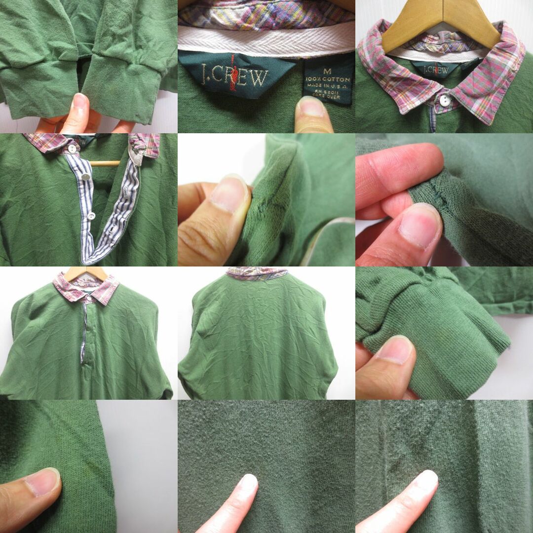 新品 M サイズ J.CREW ジェイクルー ラガー シャツ-