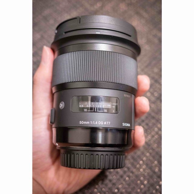オリジナル art f1.4 50mm SIGMA - SIGMA Canon for レンズ(単焦点