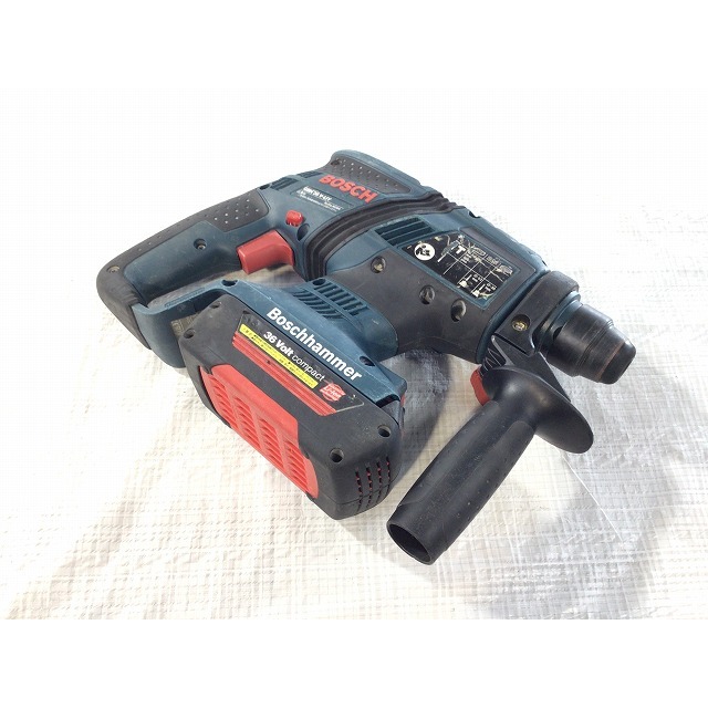 ☆中古品☆ BOSCH ボッシュ 36V ハンマードリル GBH36V-LIY バッテリー2個(36V2Ah)付き 充電器付き 電動工具 66611