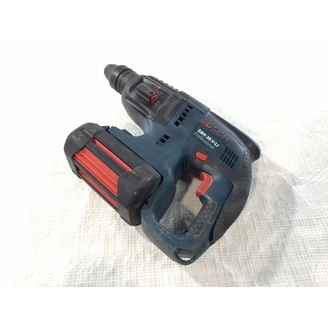 ☆中古品☆ BOSCH ボッシュ 36V ハンマードリル GBH36V-LI バッテリー2個(36V2Ah)付き 充電器付き 電動工具 66612