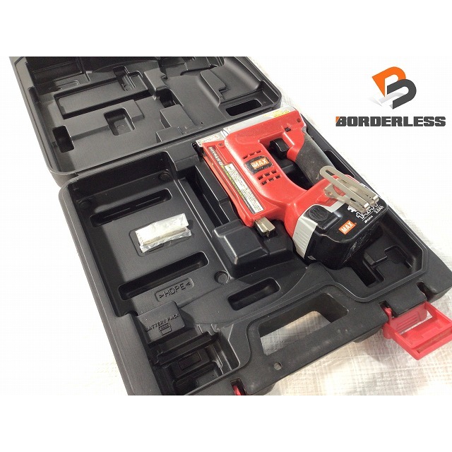 ☆中古品☆MAX マックス 14.4V 充電式タッカ TG-Z3 バッテリー1 ☆中古品☆MAX マックス 14.4V 充電式タッカ TG-Z3 バッテリー1