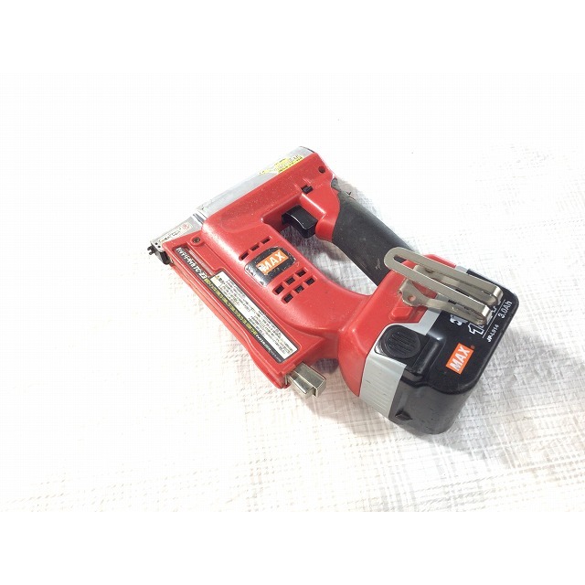 ☆中古品☆MAX マックス 14.4V 充電式タッカ TG-Z3 バッテリー1 ☆中古品☆MAX マックス 14.4V 充電式タッカ TG-Z3 バッテリー1