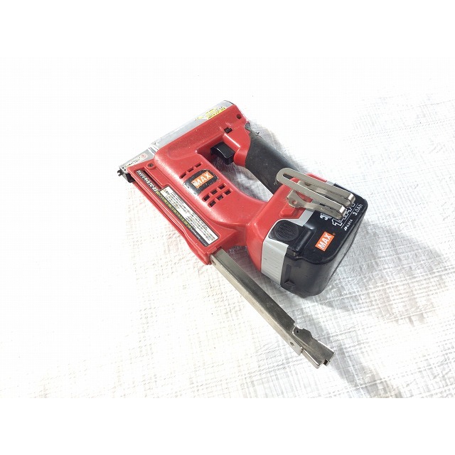 ☆中古品☆MAX マックス 14.4V 充電式タッカ TG-Z3 バッテリー1 ☆中古品☆MAX マックス 14.4V 充電式タッカ TG-Z3 バッテリー1