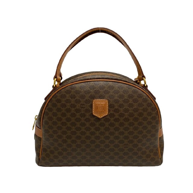 半額】 CELINE 美品 極 - celine セリーヌ 17728 ブラウン ボストン