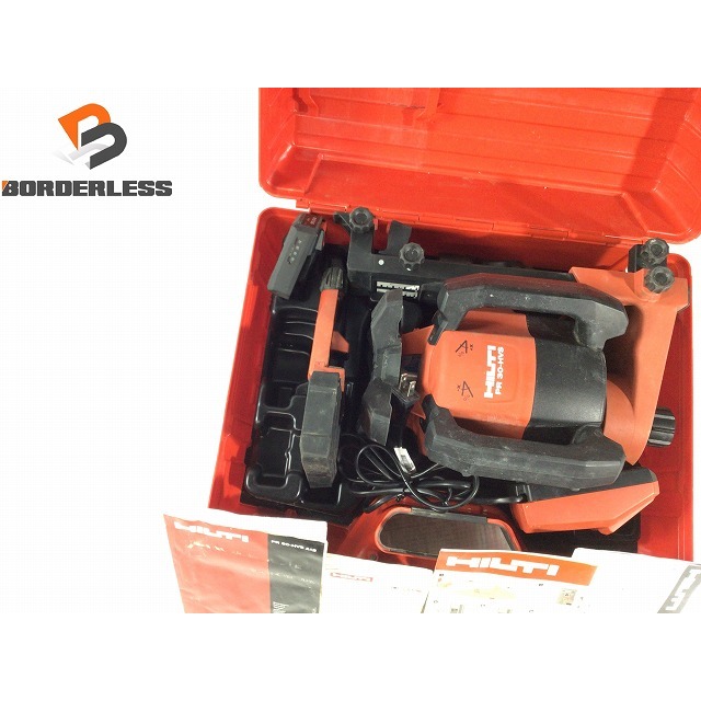 人気が高い 回転レーザーPR30-HVS ヒルティ ☆中古品☆HILTI 受光機1台 ...