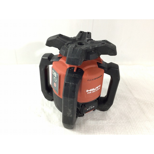 ☆品☆HILTI ヒルティ 回転レーザーPR30-HVS 受光機1台(PRA30) バッテリ2個(B12/2.6) 充電器 66644