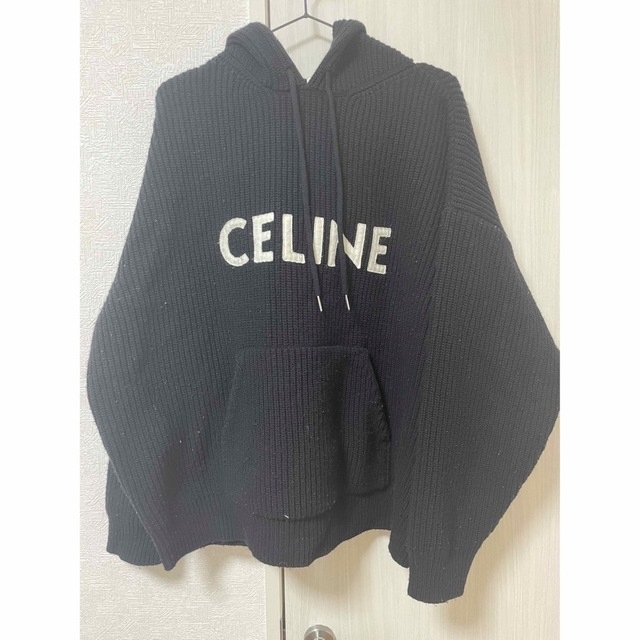 CELINE ニットパーカー　メンズ