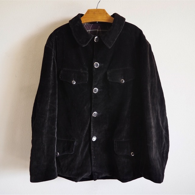 お買い得モデル 太畝 1940s コーデュロイ 動物ボタン XL フレンチ