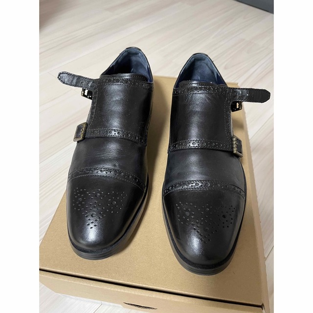 Cole Haan(コールハーン)のCole Haan ダブルモンクストラップシューズ us9.5 メンズの靴/シューズ(ドレス/ビジネス)の商品写真