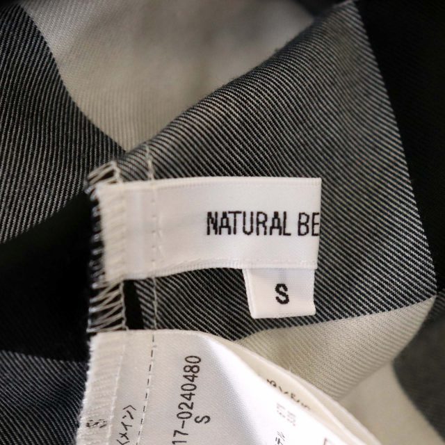 NATURAL BEAUTY BASIC(ナチュラルビューティーベーシック)のナチュラルビューティーベーシック 20SS ワンピース ギンガムチェック ひざ丈 レディースのワンピース(ひざ丈ワンピース)の商品写真