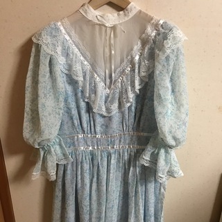 ガニーサックス風 dress(ロングワンピース/マキシワンピース)