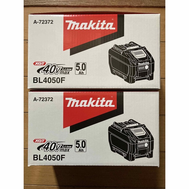 Makita - 新品　マキタ40Vmax 5.0Ah バッテリー　BL4050F   6個セット