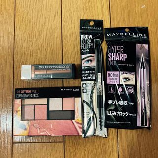 メイベリン(MAYBELLINE)のメイベリンニューヨーク　シティミニパレット、ライナー、口紅(アイシャドウ)